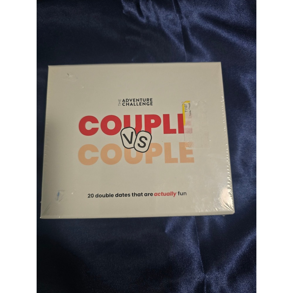 The Adventure Challenge Couple vs Couple 20 Double Date Games New Sealed